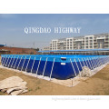PVC tarpaulin and frame top quality above ground swimming pools